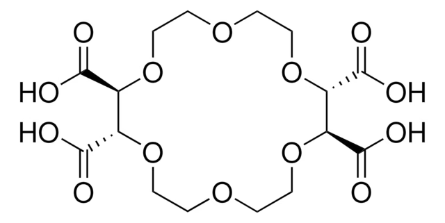 (+)-(18-Crown-6)-2,3,11,12-tetracarboxylic acid structure, CAS 61696-54-6