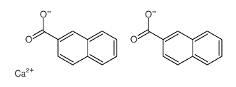 Calcium naphthenate structure, CAS 61789-36-4