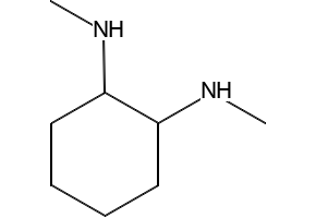N,N'-Dimethyl-1,2-cyclohexanediamine structure, CAS 61798-24-1