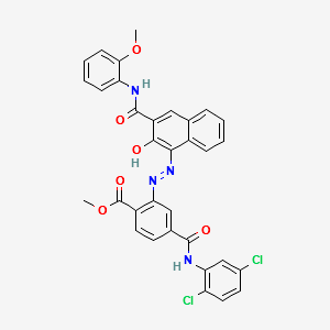 Pigment Red 188 structure, CAS 61847-48-1