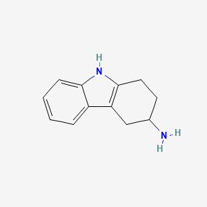 3-Amino-1,2,3,4-tetrahydrocarbazol structure, CAS 61894-99-3