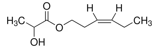 cis-3-Hexenyl lactate structure, CAS 61931-81-5