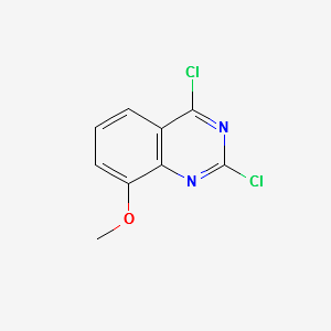 2,4-Dichloro-8-methoxyquinazoline structure, CAS 61948-60-5