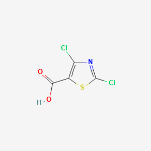 2,4-Dichloro-5-thiazolecarboxylic acid structure, CAS 62019-56-1