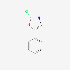 2-Chloro-5-phenylthiazole structure, CAS 62124-43-0