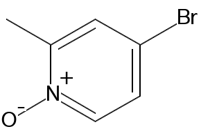 4-Bromo-2-cyanopyridine 1-oxide structure, CAS 62150-44-1