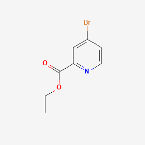 4-Bromopyridine-2-carboxylic acid ethyl ester structure, CAS 62150-47-4