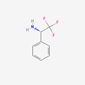 (S)-alpha-(Trifluoromethyl)benzylamine structure, CAS 62197-94-8