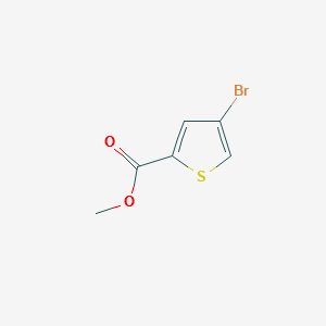 Methyl 4-bromothiophene-2-carboxylate structure, CAS 62224-16-2