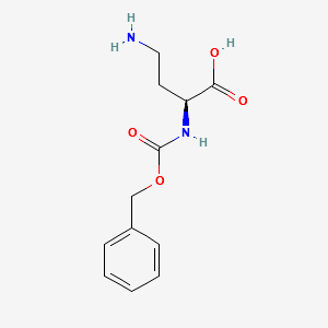 N-alpha-Cbz-L-2,4-diamiobutyric acid structure, CAS 62234-40-6