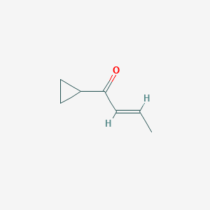 Cyclopropyl allyl ketone structure, CAS 62316-07-8
