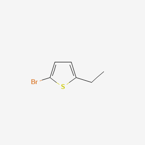 2-Bromo-5-ethylthiophene structure, CAS 62323-44-8