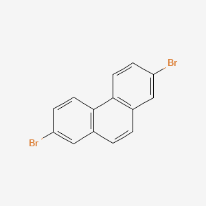 2,7-Dibromophenanthrene structure, CAS 62325-30-8
