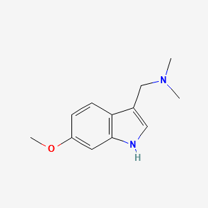 6-Methoxygramine structure, CAS 62467-65-6