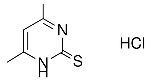 4,6-Dimethyl-1H-pyrimidine-2-thione hydrochloride structure, CAS 62501-45-5