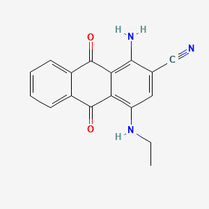 Disperse Blue 359 structure, CAS 62570-50-7