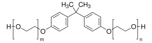 Ethoxylated-propoxylated Bisphenol A structure, CAS 62611-29-4