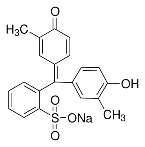 Cresol Red structure, CAS 62625-29-0
