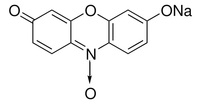 Resazurin sodium salt structure, CAS 62758-13-8