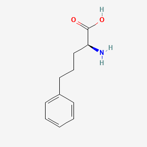 L-2-Amino-5-phenylpentanoic acid structure, CAS 62777-25-7