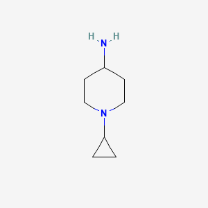 4-Amino-1-cyclopropylpiperidine structure, CAS 62813-02-9