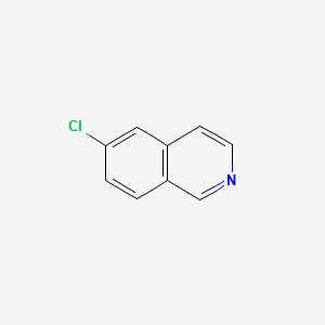 6-Chloroisoquinoline structure, CAS 62882-02-4