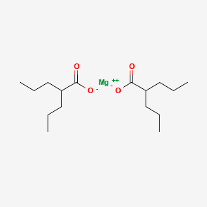Magnesium valproate structure, CAS 62959-43-7