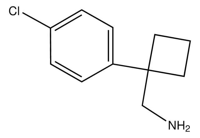 1-(4-Chlorophenyl)cyclobutanemethanamine structure, CAS 63010-09-3