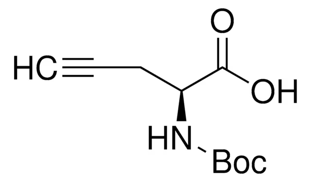 (S)-N-Boc-Propargylglycine structure, CAS 63039-48-5