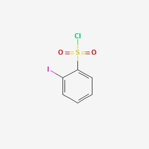2-Iodobenzenesulfonyl chloride structure, CAS 63059-29-0