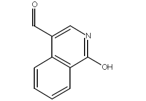 1-Oxo-1,2-dihydroisoquinoline-4-carbaldehyde structure, CAS 63125-40-6