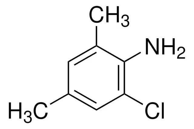 2-Chloro-4,6-dimethylaniline structure, CAS 63133-82-4