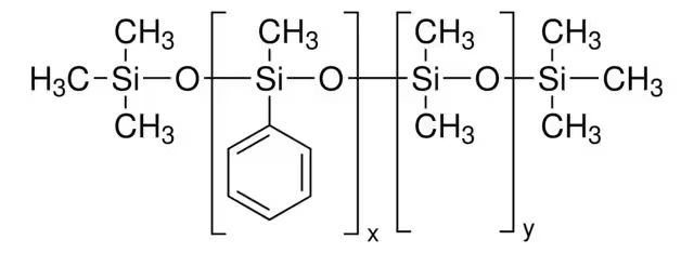 Methyl phenyl silicone oil structure, CAS 63148-58-3