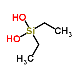 Polydiethylsiloxances structure, CAS 63148-61-8