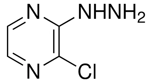 3-Chloro-2-hydrazino-1,2-dihydropyrazine hydrochloride structure, CAS 63286-28-2