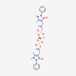 Metamizole magnesium structure, CAS 63372-86-1