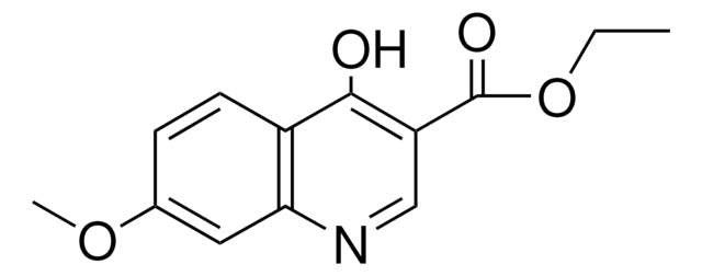 Ethyl 4-hydroxy-7-methoxyquinoline-3-carboxylate structure, CAS 63463-15-0