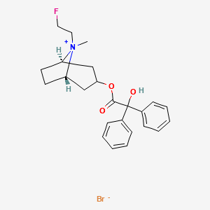Flutropium bromide structure, CAS 63516-07-4