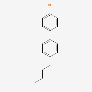 4-Butyl-4'-bromobiphenyl structure, CAS 63619-54-5
