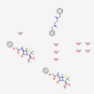 Penicillin V Benzathine structure, CAS 63690-57-3