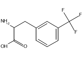 3-Trifluoromethyl-DL-phenylalanine structure, CAS 63701-37-1