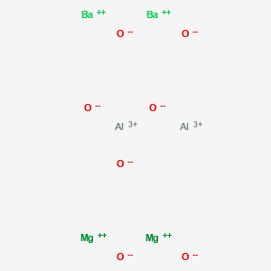 Aluminum barium magnesium oxide structure, CAS 63774-55-0