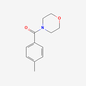 (4-Methylphenyl)morpholin-4-ylmethanone structure, CAS 63833-44-3