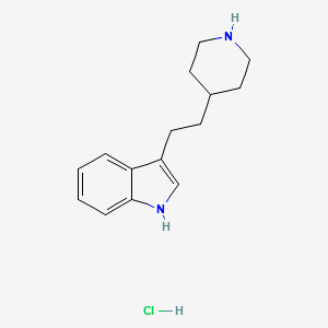 Indalpine hydrochloride structure, CAS 63845-42-1