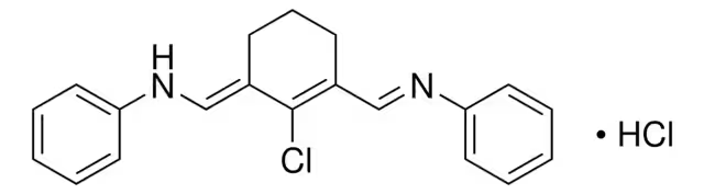N-[(3-(Anilinomethylene)-2-chloro-1-cyclohexen-1-yl)methylene]aniline monohydrochloride structure, CAS 63857-00-1