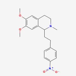 4'-Nitromethopholine structure, CAS 63937-57-5