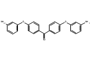 4,4'-Bis(3-aminophenoxy)benzophenone structure, CAS 63948-92-5