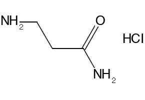 3-Aminopropanamide hydrochloride structure, CAS 64017-81-8