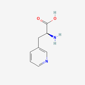 L-3-Pyridylalanine structure, CAS 64090-98-8