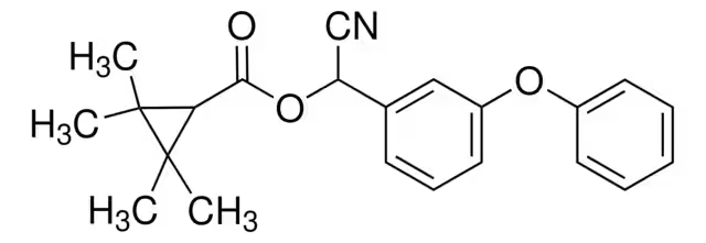 Fenpropathrin structure, CAS 64257-84-7